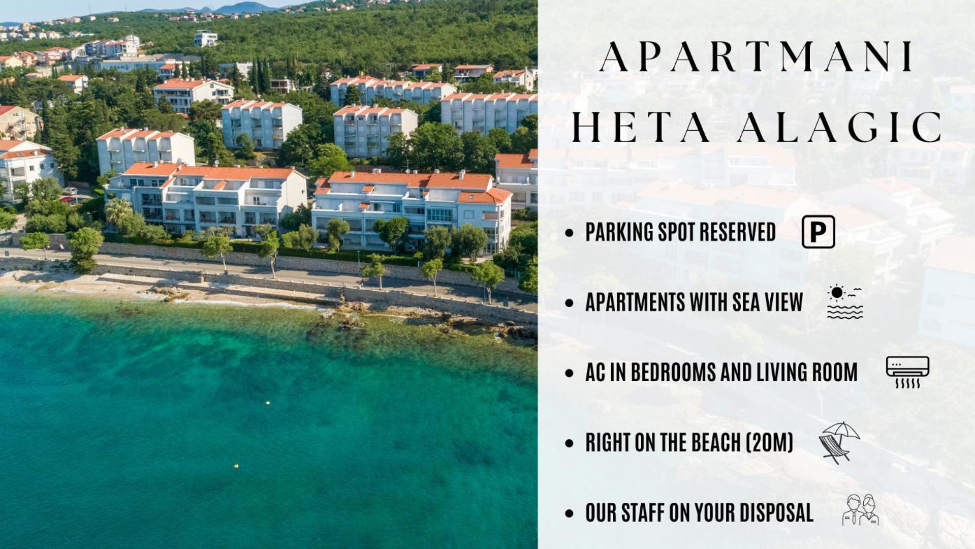 Apartmani Heta Alagic III Selce Buitenkant foto